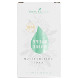 Peppermint Cedarwood Bar Soap, 100g