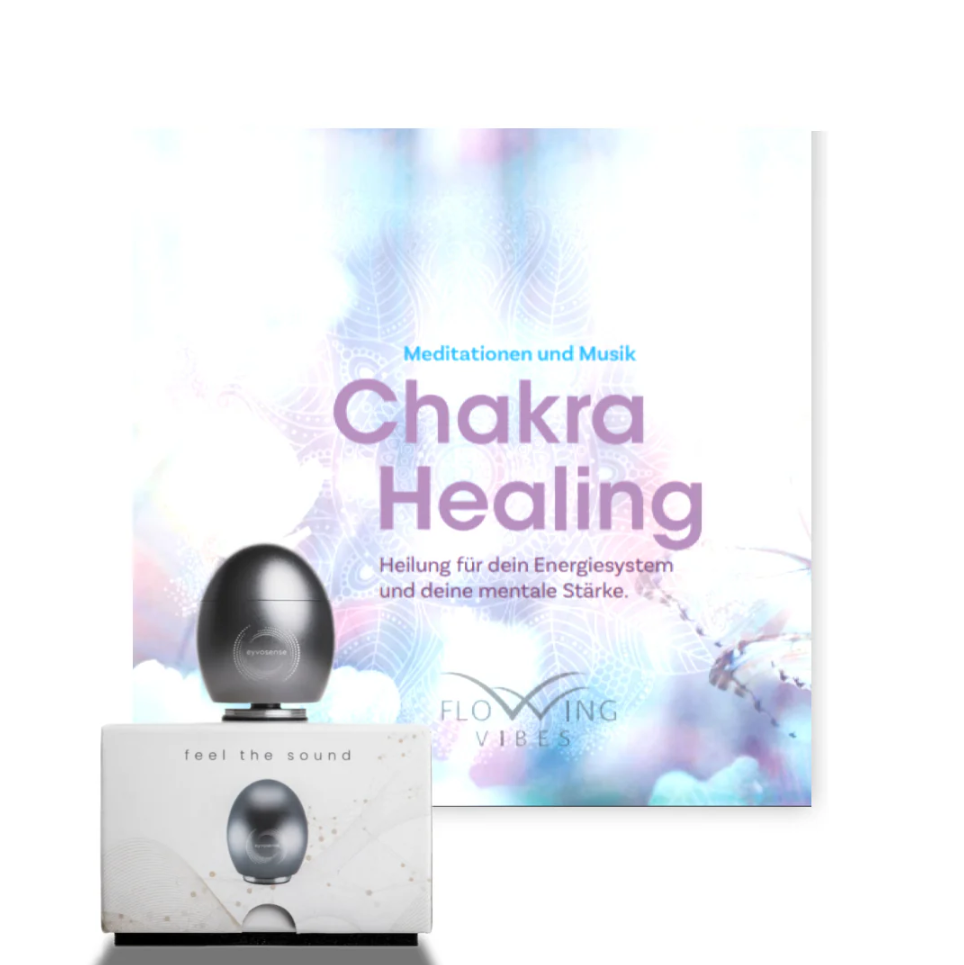 Eyvo 8 - mit SD-Karte Chakra Healing und Chakra Healing Kartenset von Flowing Vibes